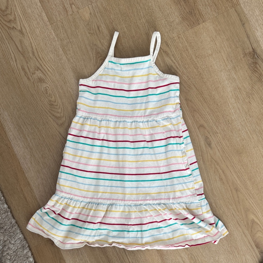 Colorful Striped XS Kids Dress